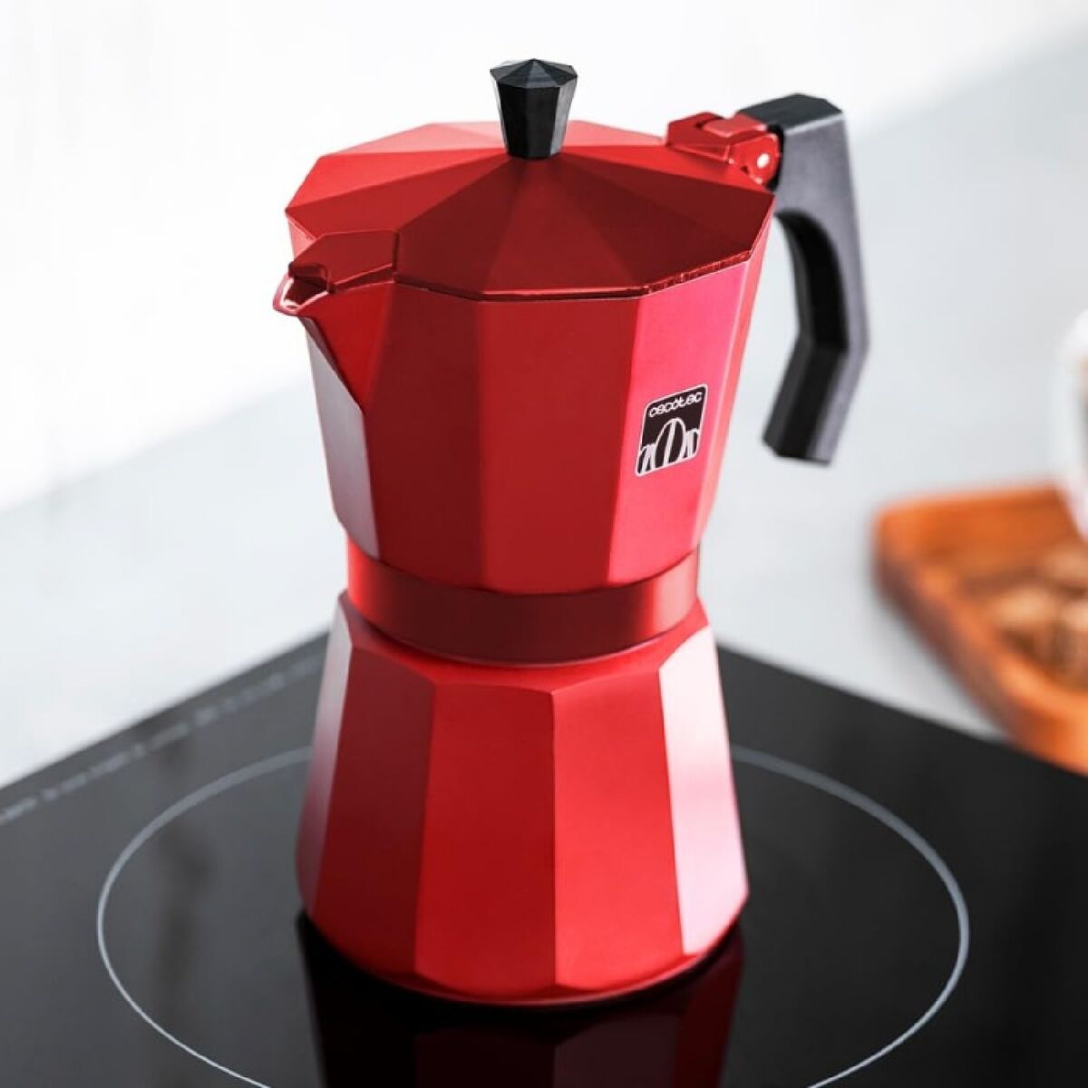 Classic Moka Pot — Red Edition