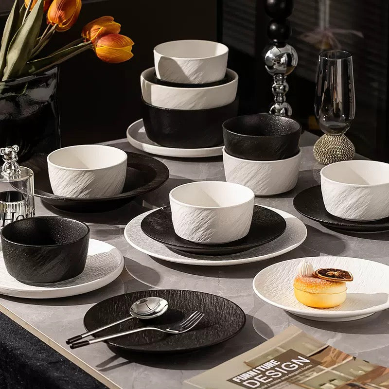 "Stone" Dinnerware Set - 24 Pieces