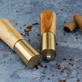 Acacia & Brass Spice Set