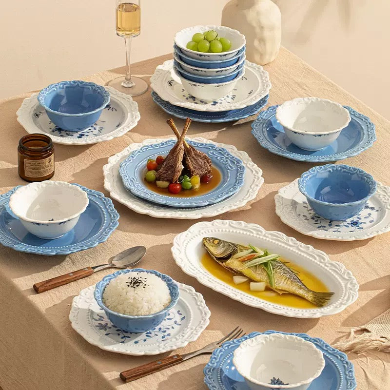 "Floral" Dinnerware Set – 31 Pieces
