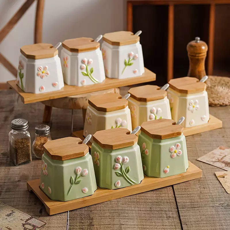 Spice Jar Set - 3 Piece