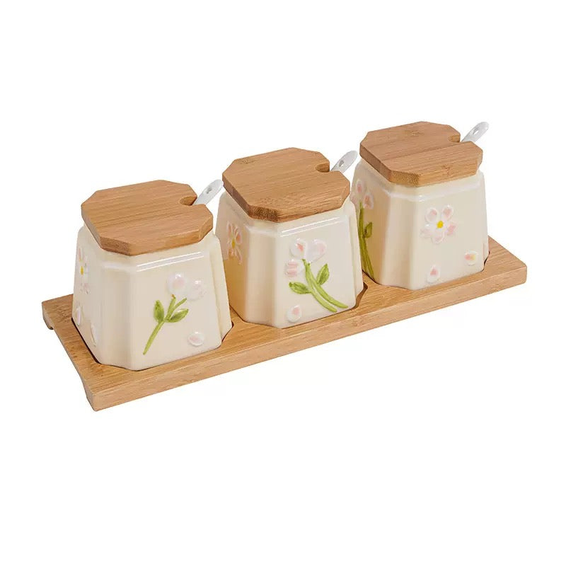 Spice Jar Set - 3 Piece