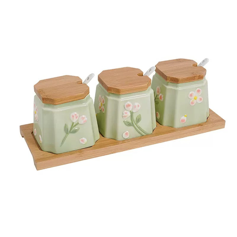 Spice Jar Set - 3 Piece