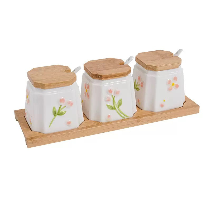 Spice Jar Set - 3 Piece
