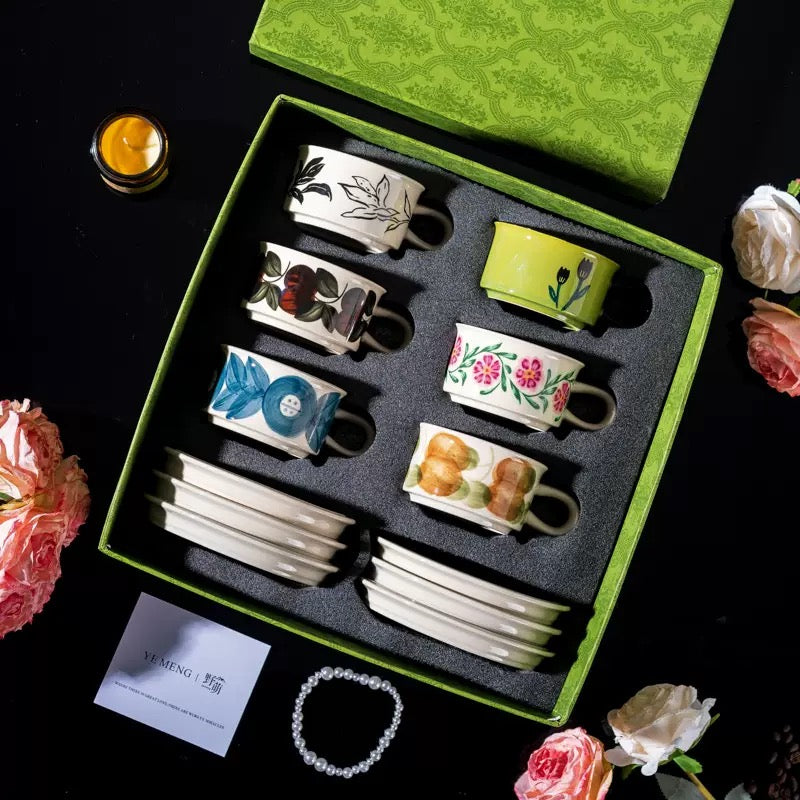 "Botany Edition" Tea Gift Set - 6 Persons