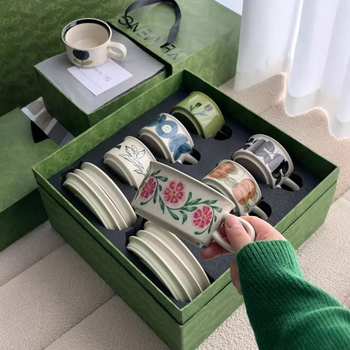 "Botany Edition" Tea Gift Set - 6 Persons